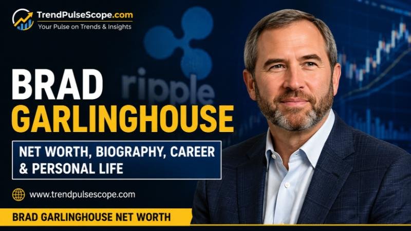 Brad Garlinghouse net worth, biography, career, and personal life featured on TrendPulseScope.