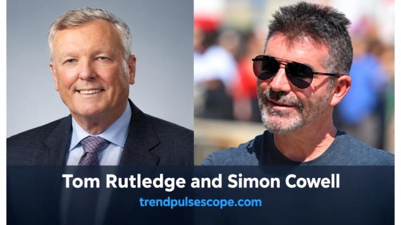 Tom Rutledge and Simon Cowell